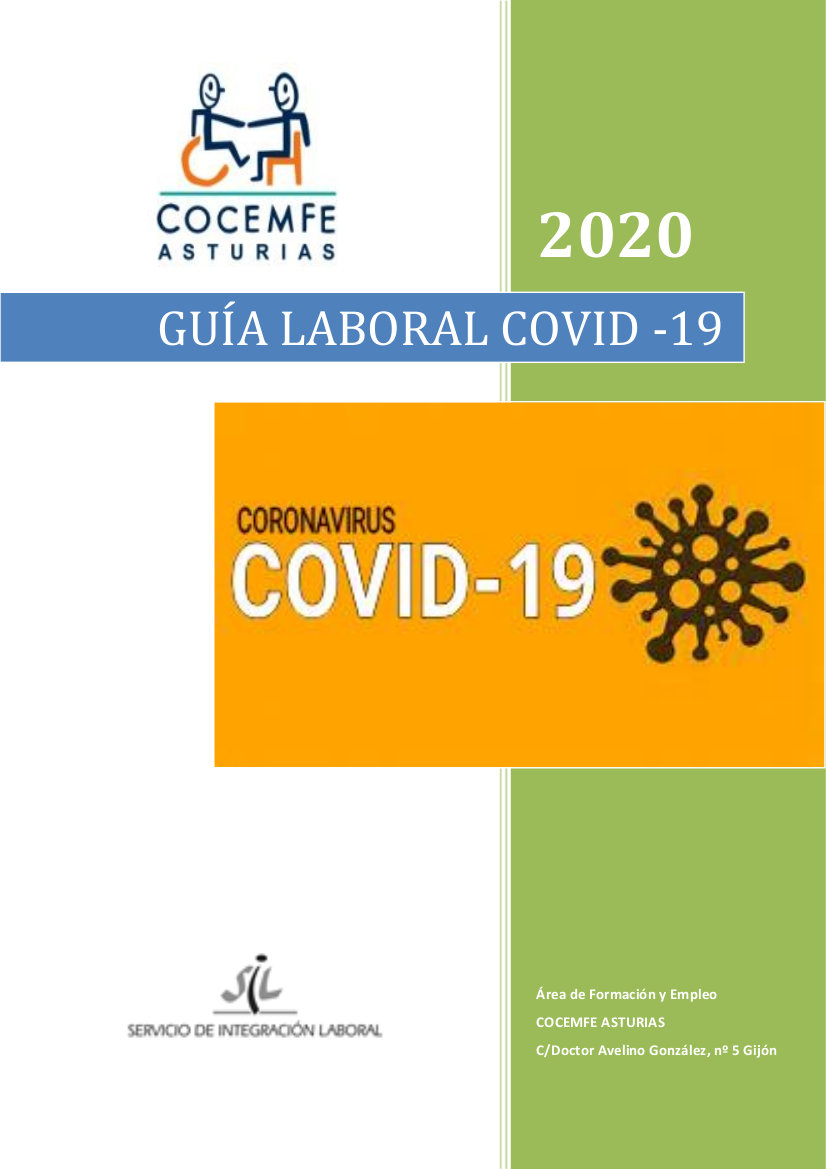 Guía laboral COVID-19 COCEMFE Asturias